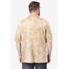 imageKingSize Mens Big ampamp Tall ShrinkLess Piqu Polo ShirtKhaki Marble