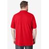 imageKingSize Mens Big ampamp Tall ShrinkLess Piqu Polo ShirtTrue Red