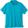 imageKingSize Mens Big ampamp Tall Lightweight Jersey PoloElectric Blue