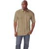 imageKingSize Mens Big ampamp Tall Lightweight Jersey PoloKhaki Stripe