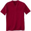 imageKingSize Mens Big ampamp Tall ShrinkLess Lightweight VNeck Pocket TShirtRich Burgundy