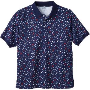 imageKingSize Mens Big ampamp Tall ShrinkLess Piqu Polo ShirtStars