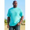 imageKingSize Mens Big ampamp Tall Tall The UltraLight Comfort TeeHeather Grey