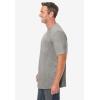 imageKingSize Mens Big ampamp Tall Tall The UltraLight Comfort TeeHeather Grey