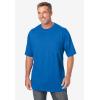 imageKingSize Mens Big ampamp Tall Tall The UltraLight Comfort TeeHeather Slate Blue