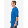 imageKingSize Mens Big ampamp Tall Tall The UltraLight Comfort TeeHeather Slate Blue