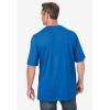 imageKingSize Mens Big ampamp Tall Tall The UltraLight Comfort TeeHeather Slate Blue