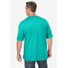 imageKingSize Mens Big ampamp Tall Tall The UltraLight Comfort TeeTidal Green