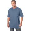 imageKingSize Mens Big ampamp Tall Tall The UltraLight Comfort TeeHeather Slate Blue