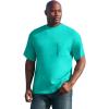 imageKingSize Mens Big ampamp Tall Tall The UltraLight Comfort TeeTidal Green