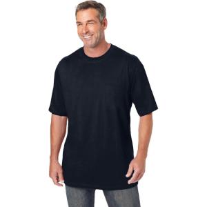 imageKingSize Mens Big ampamp Tall Tall The UltraLight Comfort TeeBlack