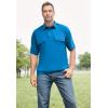 imageKingSize Mens Big ampamp Tall Jersey Double Pocket Banded Bottom PoloSteel 0073