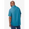 imageKingSize Mens Big ampamp Tall Short Sleeve WrinkleFree Sport ShirtAtlantic Blue