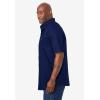 imageKingSize Mens Big ampamp Tall Short Sleeve WrinkleFree Sport ShirtNavy