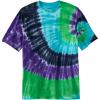 imageKingSize Mens Big ampamp Tall Lightweight TieDye Crewneck TeeKelly Green Tie Dye