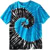 imageKingSize Mens Big ampamp Tall Lightweight TieDye Crewneck TeeNavy Tie Dye