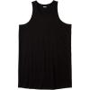 imageKingSize Mens Big ampamp Tall ShrinkLess Lightweight LongerLength TankBlack