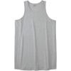 imageKingSize Mens Big ampamp Tall ShrinkLess Lightweight LongerLength TankHeather Grey