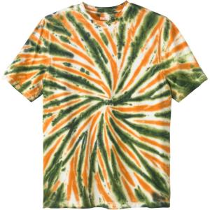 imageKingSize Mens Big ampamp Tall Lightweight TieDye Crewneck TeeCamo Tie Dye