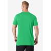 imageKingSize Mens Big ampamp Tall No Sweat LongerLength Short Sleeve Crewneck TeeElectric Green