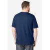 imageKingSize Mens Big ampamp Tall ShrinkLess Lightweight Crewneck TShirtNavy