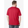 imageKingSize Mens Big ampamp Tall ShrinkLess Lightweight Crewneck TShirtRed