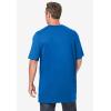 imageKingSize Mens Big ampamp Tall ShrinkLess Lightweight LongerLength Crewneck TShirtRoyal Blue