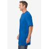 imageKingSize Mens Big ampamp Tall ShrinkLess Lightweight LongerLength Crewneck TShirtRoyal Blue