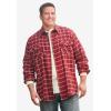 imageKingSize Mens Big ampamp Tall Signature Plaid Flannel ShirtBlack Plaid