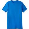 imageKingSize Mens Big ampamp Tall No Sweat LongerLength Short Sleeve Crewneck TeeElectric Blue