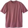 imageKingSize Mens Big ampamp Tall ShrinkLess Lightweight Crewneck TShirtAsh Pink