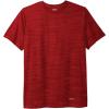 imageKingSize Mens Big ampamp Tall ShrinkLess Lightweight Crewneck TShirtRed Marl