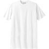 imageKingSize Mens Big ampamp Tall ShrinkLess Lightweight Crewneck TShirtWhite