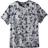 imageKingSize Mens Big ampamp Tall ShrinkLess Lightweight LongerLength Crewneck Pocket TShirtSteel Marble