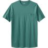 imageKingSize Mens Big ampamp Tall ShrinkLess Lightweight LongerLength Crewneck Pocket TShirtVintage Green