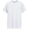 imageKingSize Mens Big ampamp Tall ShrinkLess Lightweight LongerLength Crewneck Pocket TShirtWhite