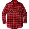 imageKingSize Mens Big ampamp Tall Signature Plaid Flannel ShirtTrue Red Plaid