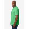 imageKingSize Mens Big ampamp Tall No Sweat Crewneck TeeBlack