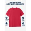 imageKingSize Mens Big ampamp Tall No Sweat Crewneck TeeBlack
