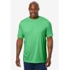 imageKingSize Mens Big ampamp Tall No Sweat Crewneck TeeElectric Green