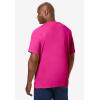 imageKingSize Mens Big ampamp Tall No Sweat Crewneck TeeElectric Pink