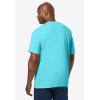 imageKingSize Mens Big ampamp Tall No Sweat Crewneck TeeIce Blue