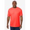 imageKingSize Mens Big ampamp Tall No Sweat Crewneck TeeRed