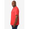 imageKingSize Mens Big ampamp Tall No Sweat Crewneck TeeRed