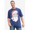 imageKingSize Mens Big ampamp Tall Seasonal Graphic TeeBucks