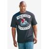 imageKingSize Mens Big ampamp Tall Seasonal Graphic TeeClown Attack