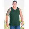 imageKingSize Mens Big ampamp Tall ShrinkLess Lightweight Pocket TankHeather Grey