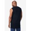 imageKingSize Mens Big ampamp Tall ShrinkLess LongerLength Lightweight Muscle Pocket TeeBlack