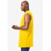 imageKingSize Mens Big ampamp Tall ShrinkLess LongerLength Lightweight Muscle Pocket TeeCyber Yellow