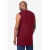 imageKingSize Mens Big ampamp Tall ShrinkLess LongerLength Lightweight Muscle Pocket TeeRich Burgundy